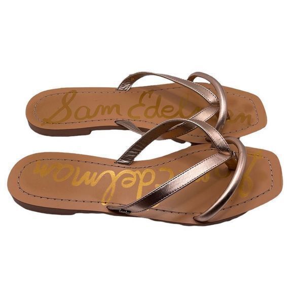 Sz 8 Sam Edelman Abbey Flip Flop Sandal - Picture 2 of 7